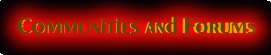 Communities and Forums